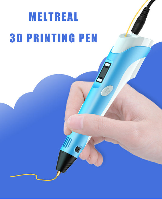 Meltreal Kids’ Copper Tip 3D Printing Pen | Safe & Affordable Creative Drawing Tool