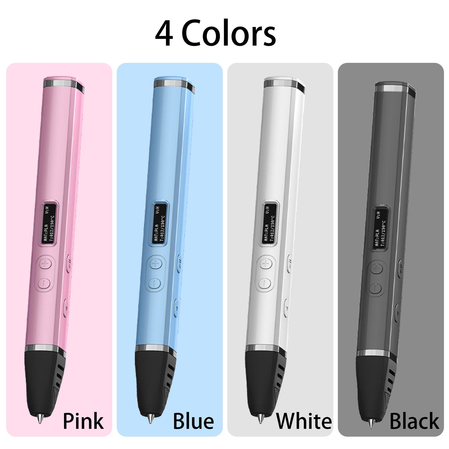 Meltreal 3D Pen – Ultra-Light, AI-Safe, Type-C Powered for Creative Freedom